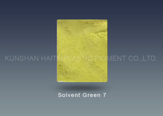 De oplosbare groene 7 Lichtgele Inkt CAS Nr 6358 69 6 Intensity120% van Poederfluorecent