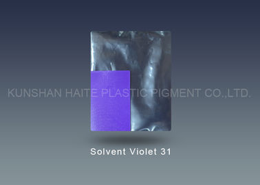 Oplosbaar Violet 31 CAS 70956-27-3 Olieoplosmiddel in Plastic het Kleuren het Kleuren sterkte 95-105%