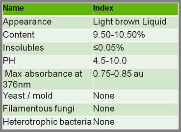 Fluorescente de Traceursabsorbering 0.75-0.85au van PTSA 10% CAS 59572-10-0 bij 376nm