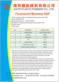 Het Fluorescente Monomeer CAS van HAPNQ no.276878-97-8 Industriële Systemen van de Waterreiniging