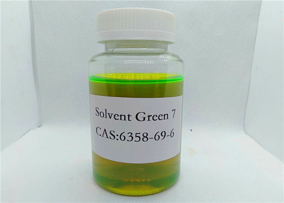 In water oplosbare Poederkleurstof Oplosbare Groene 7 CAS No 63580-69-6 voor Fluorescente Inkt