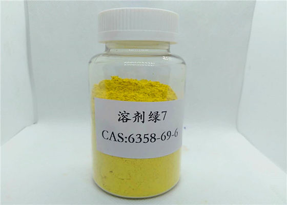 Oplosbaar Groen 7 CAS no.6358-69-6 Fluorescente Gele Vindende Kleurstof die Olielek vinden