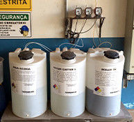 Het Lichtgele Poeder CAS No van PTSA .59572-10-0 Indicator vermindert Water voor Boilersysteem