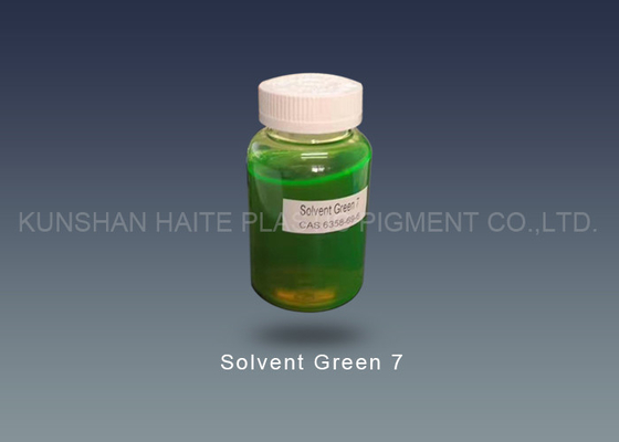 Fluorescerende gele groene kleurstof CAS 6358-69-6 oplosmiddel groen 7 kleurstof voor markerinkt