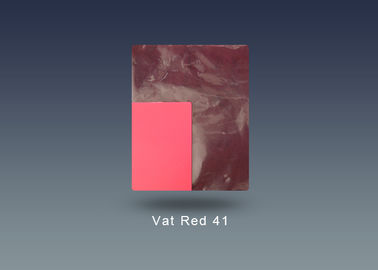 CAS 522-75-8 Vat Rood 41 Rood Poeder Betonkleurstof Voor PS/PMMA